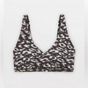 NWT Aerie OFFLINE Goals Stretch Plunge Sports Bra